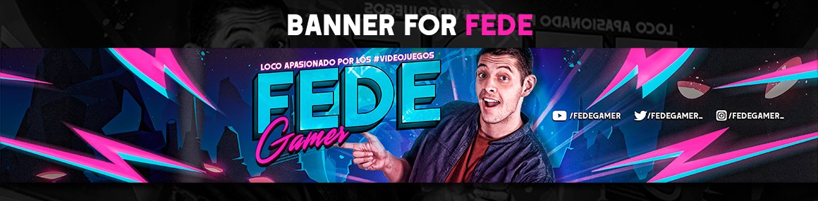 Banner for @FedeGamer_ 
All support is appreciated!

#Banner #GFX #ClashRoyale
