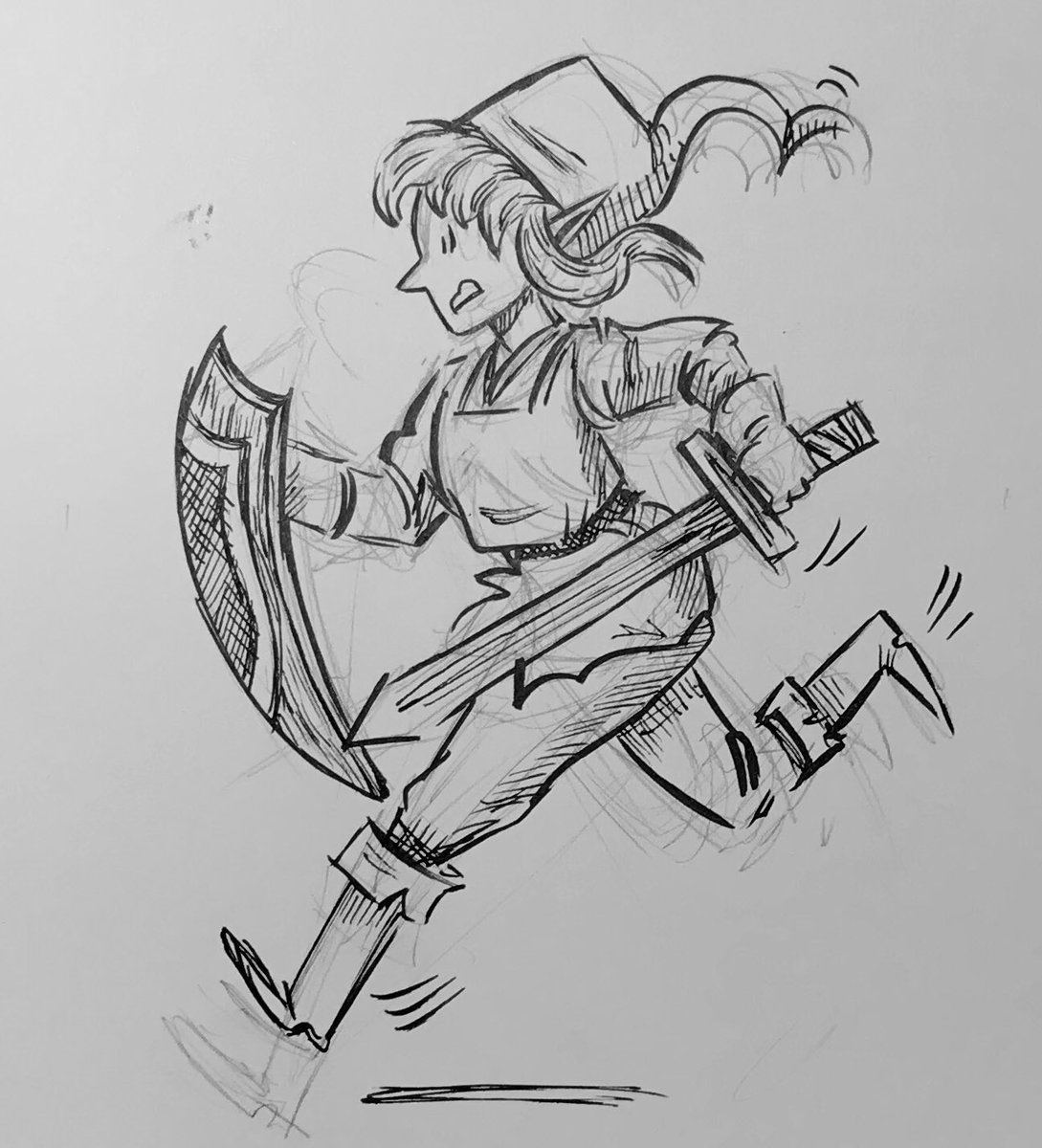 EmilyZelasko's tweet photo. Drawings from today’s live video! Thanks for coming! I’ll be doing it again tomorrow 7pm-8pm
#link #zelda #wherethewildthingsart #monster #dogsketch #starfox #generalpepper #inking #sketchbook #emilyzelaskoart https://t.co/ObhljafTzA