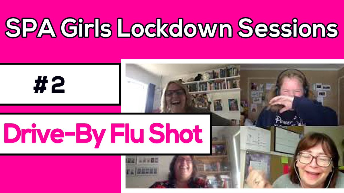 In today's exciting instalment from our "stay at home" chronicles, Cheryl goes for a drive-by flu shot - but where will it be administered?! Join us for another lockdown session where basically we lose the plot. Literally.
youtube.com/watch?v=Ib3FjE…