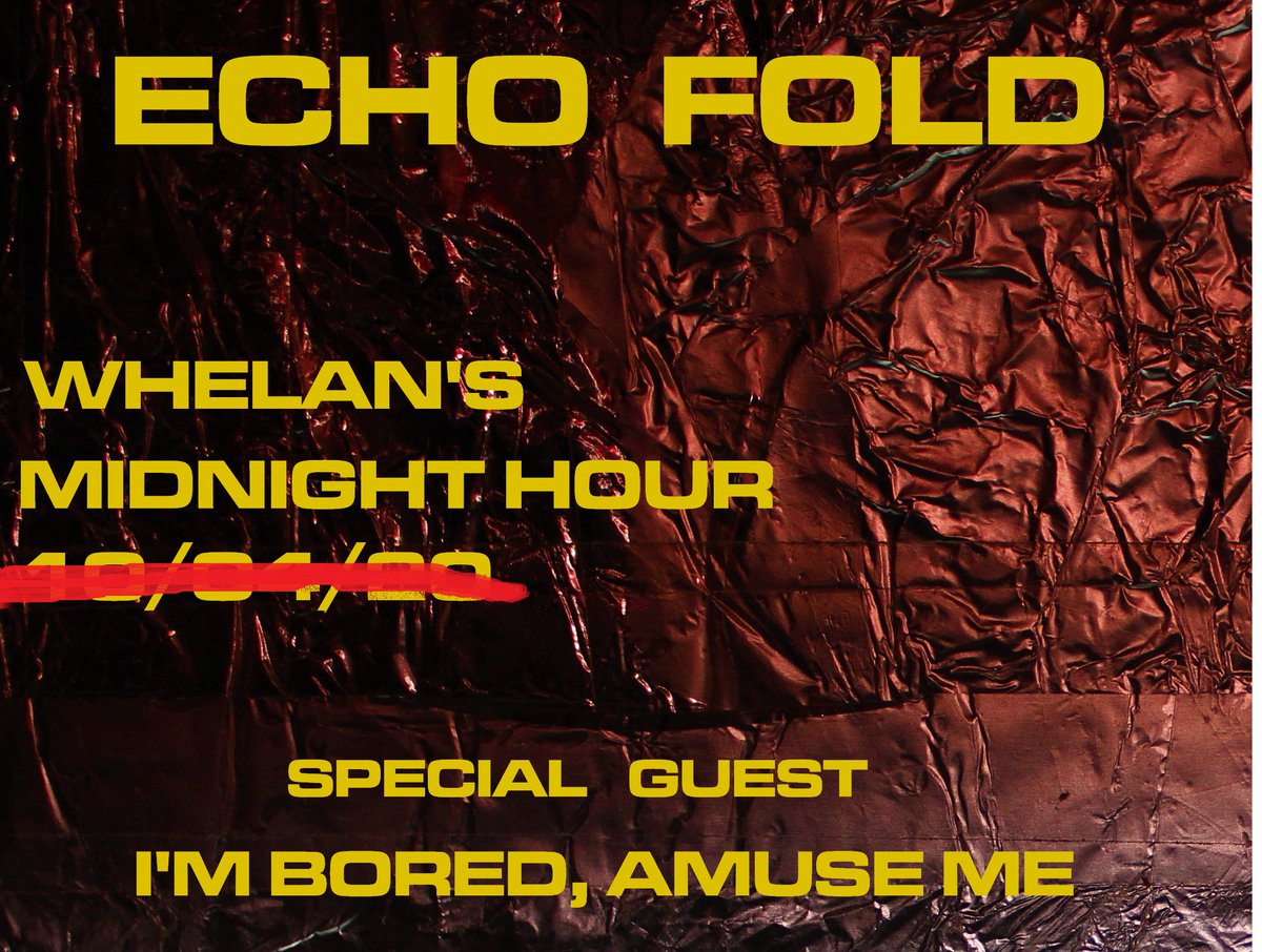 Our show is canceled this Friday for obvious reasons which I'm sure you all may know. BUT we will reschedule once things relax! We cant wait to share smiles and grooves with you all again very soon. Stay safe everyone xx

Big love from,
Ross, Kevin &amp; Sam