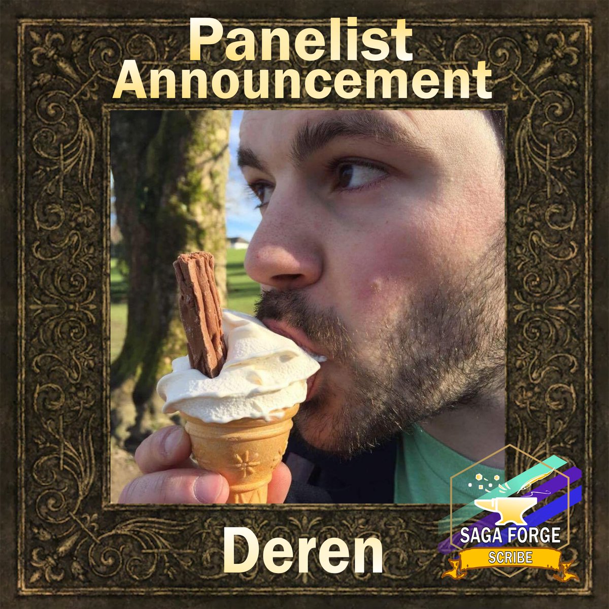 SagaEventsinc's tweet photo. We are excited to announce our 1st panelist for #SagaForge2020 the #RPG #oneshotadventure #writingcontest: Deren, Lead designer for indie #ttrp #LegendsofAvallen
Deren has two passions in life: science and #tabletopgames.
#contest #5e #StayAtHome #dnd #dnd5e #dungeonmaster https://t.co/o29837uX37