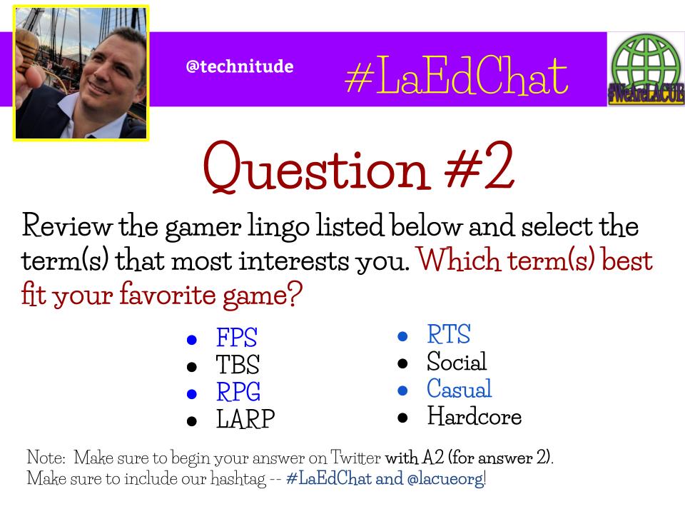 technitude's tweet photo. So Hi-Ho Cherry-O and away we go to question 2. This time with tags! #LaEdChat @lacueorg https://t.co/14v73pMDj6