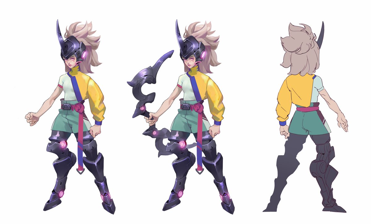 Finished this visual update for my character Missha! Had fun bringing her into a sci-fi/ cyberpunk aesthetic!