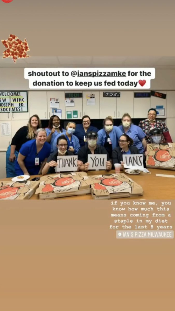 SteelGrow's tweet photo. @NYTnickc Looks like they fed St. Joseph hospital staff today too! https://t.co/udbFnrVB1U