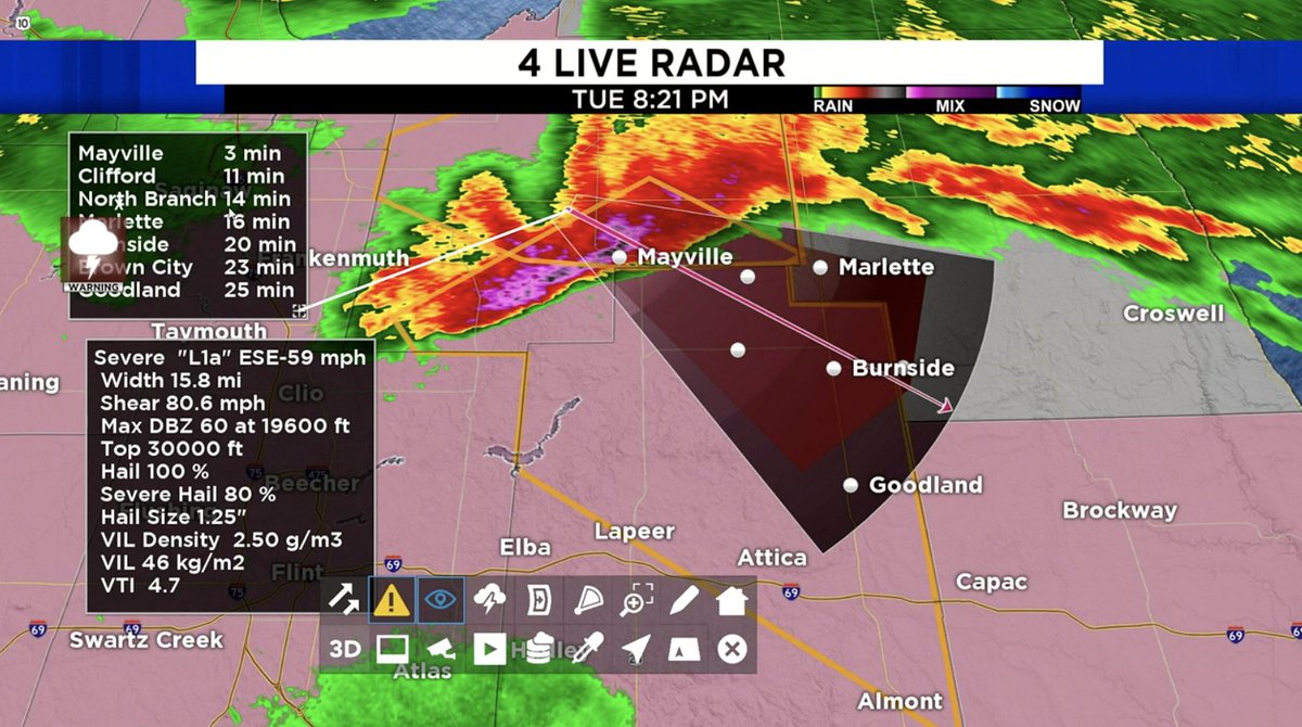 A Thread from Local4News "WATCH LIVE BenLocal4 is tracking storms