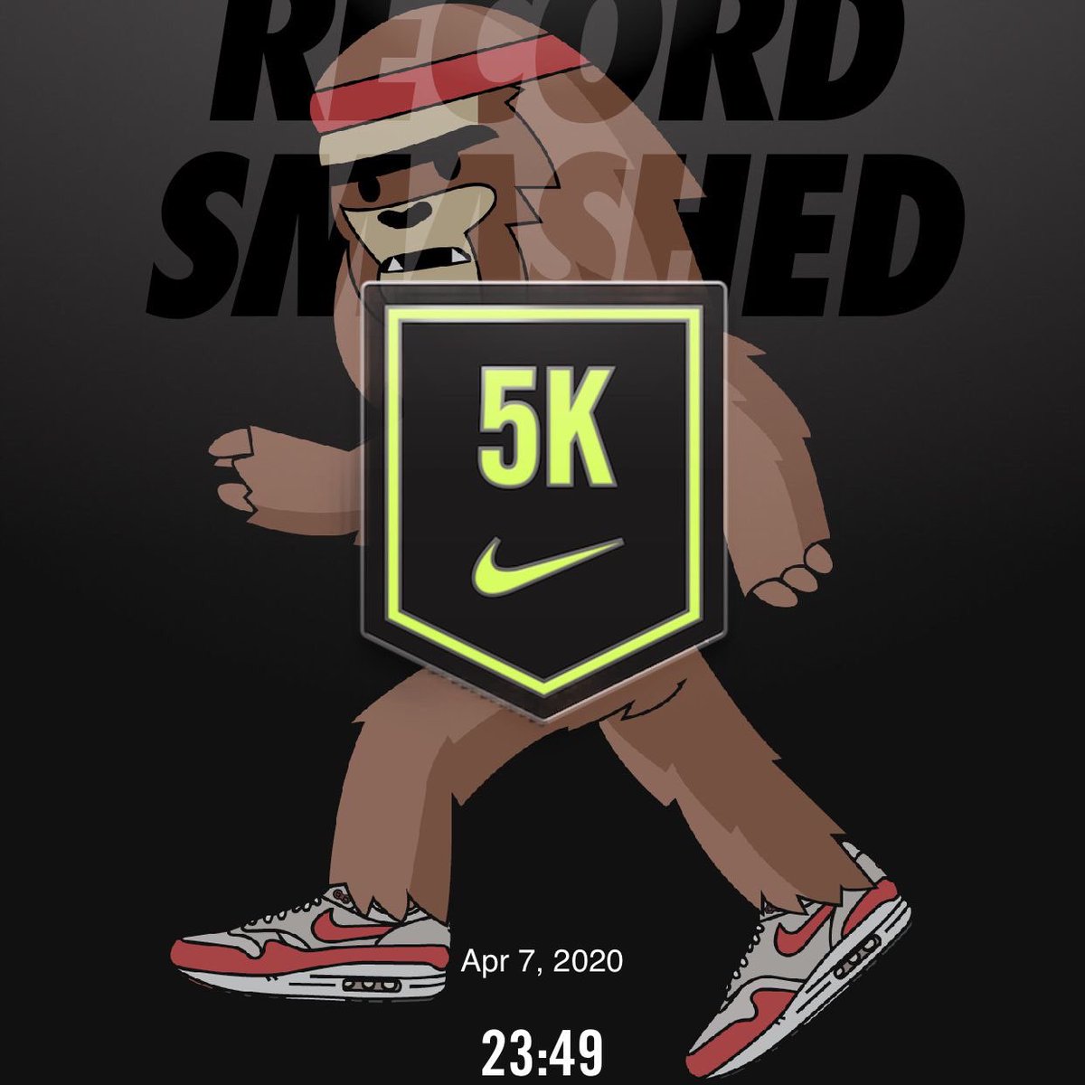 FOPProductions's tweet photo. I will remember this day #recordsmashed
Corona crisis led me to push myself and make use of the time weβve been gifted.
I see you Freedom... shakin that thang
#1776Run #Bigfoots #bfrc #EveryRunHasAPurpose https://t.co/GRv4t3zQjc