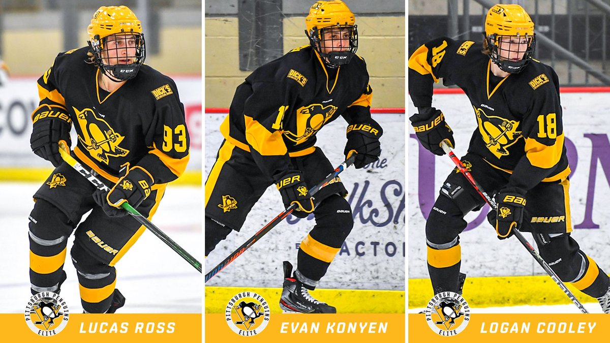 Add it to the resume: OHL draftee. Congratulations to @PghPensElite players, Lucas Ross, Evan Konyen, and Logan Cooley. Read more: pens.pe/2wmaOCM
