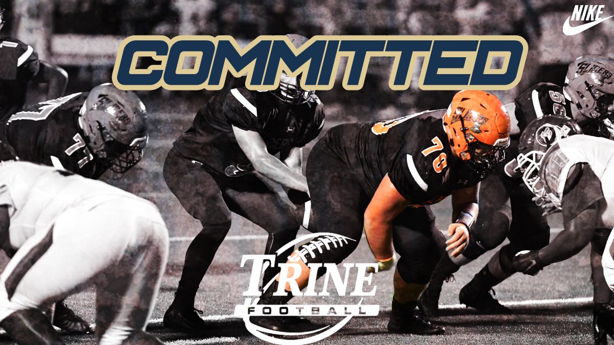 Through all the bad, there is good. Thank you, <a href="/CoachTMJames/">Taylor M. James</a> for sending Alex @a_man0627 this awesome picture and reminding us the future is bright. <a href="/TrineThunderFB/">Trine Thunder FB</a> <a href="/TrineAthletics/">Trine Thunder</a> <a href="/CoachAbbs/">Troy Abbs</a>