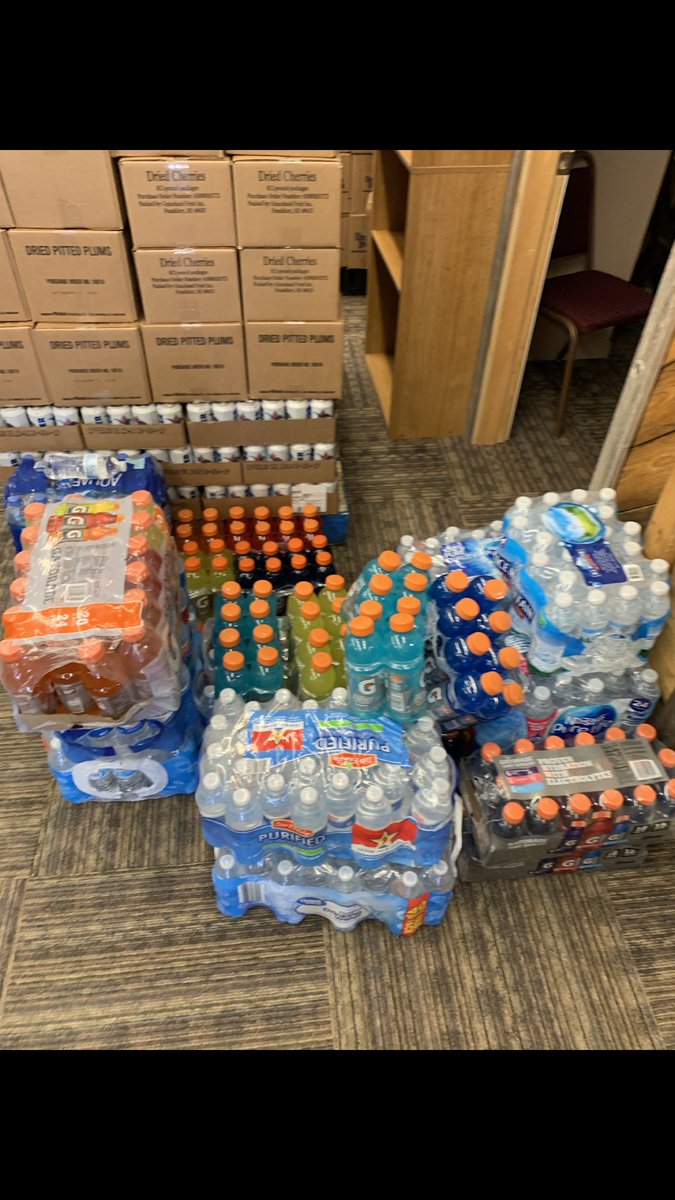 Thank you to all of the parents that donated water and Gatorade for away games this season. Since the season was cancelled all parents agreed to donate the water and Gatorade to the Washington county food bank!