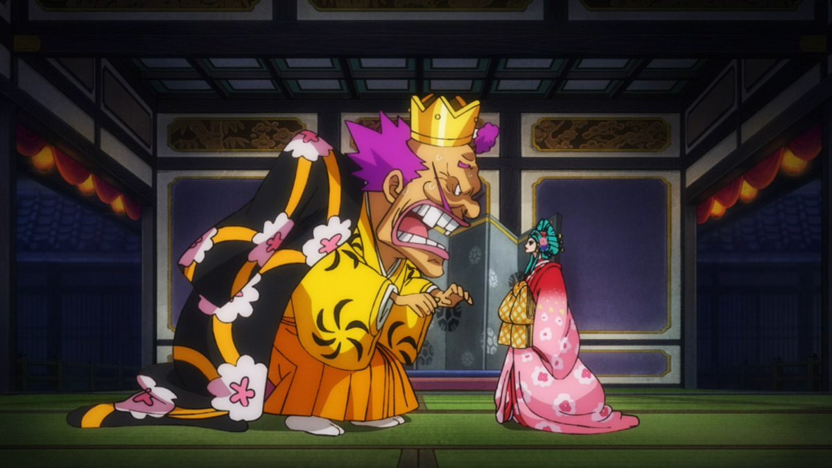 ペンギン Twitter પર ワンピース オロチを笑ってしまい殺されそうになるおトコ それに対して真っ向から抵抗する小紫 ただ腹黒いだけでは無い 仲間内に対しては身を挺して守る気丈さ この二面性があるからこそ 皆から慕われているのですね オロチの能力