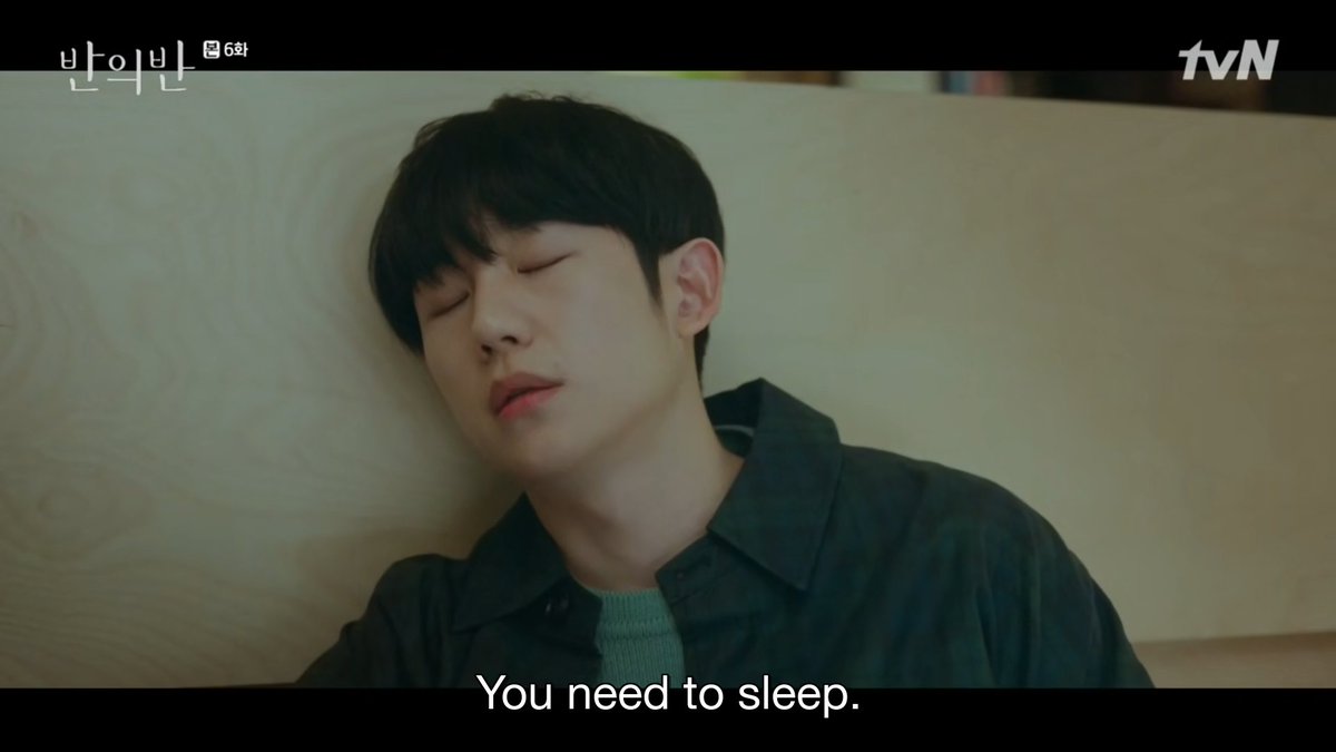 I wonder what is the cause of Ha-won's severe insomnia and if it has anything to do with his mother or even what In-wook and Ji-soo were fighting about before she passed away...  #APieceOfYourMind  #JungHaeIn