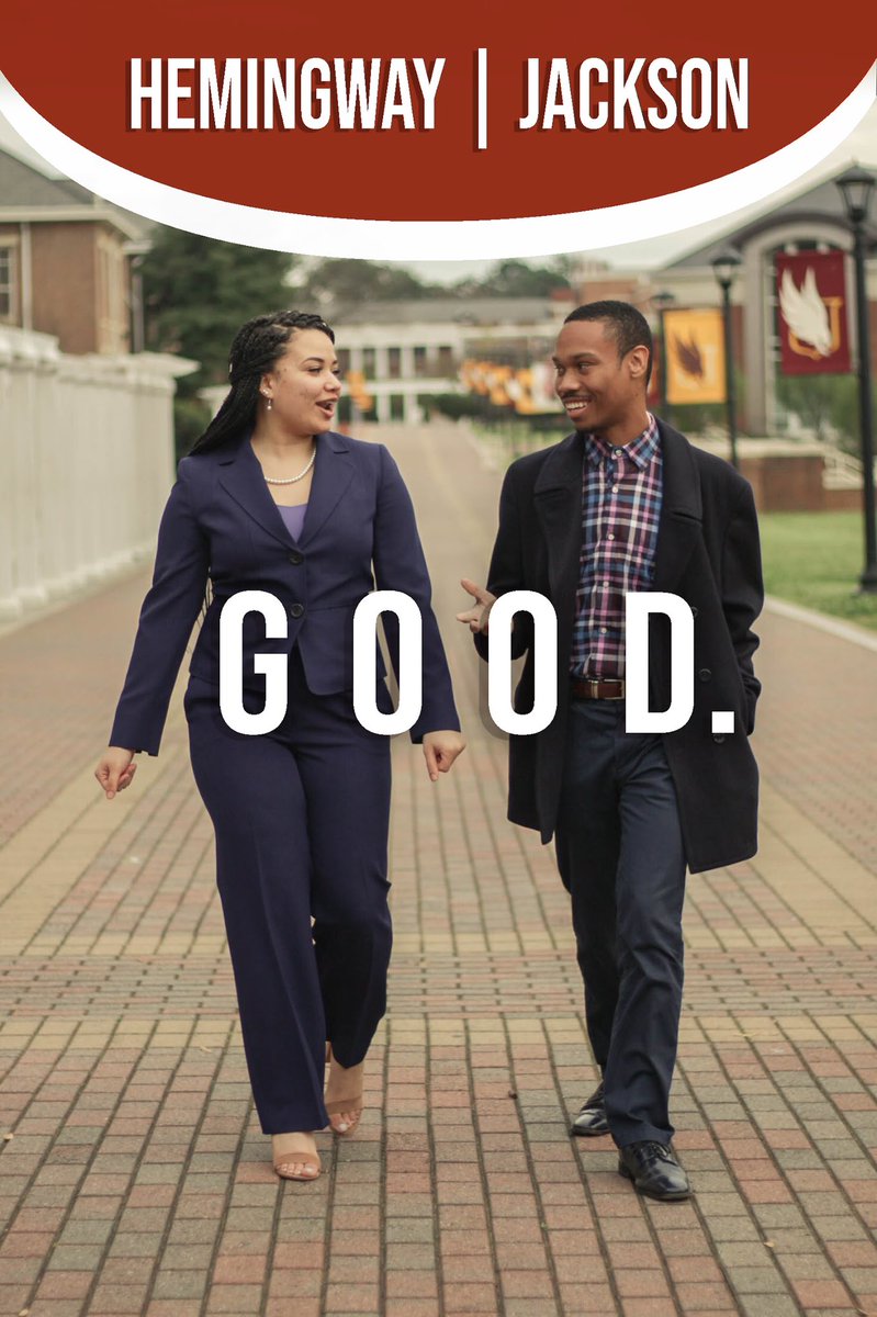 NMartin2020's tweet photo. Our ticket is running on the slogan “Good. Better. Best.” The good stands for good communication. We want to improve the amount of honest communication by being facilitators of substantial methods to be heard. We plan to do a State of the Student Body address weekly. #GBB2020 https://t.co/R40gXdquOG