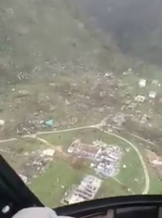 MichaelFieldNZ's tweet photo. Video suggests village of Melsisi on Pentecost in Vanuatu has been virtually obliterated by #CycloneHarold https://t.co/fBVffIqlnL
