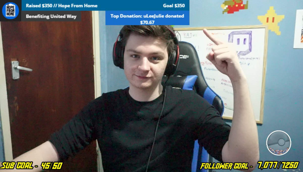 ProperGoodGames's tweet photo. Just finished up my first ever charity stream for #Hopefromhope #UnitedWeStream and we raised $350! We smashed 2 donations goals and in general had an awesome time.

Thanks to everyone who supported! https://t.co/ZE9LZzX0OP