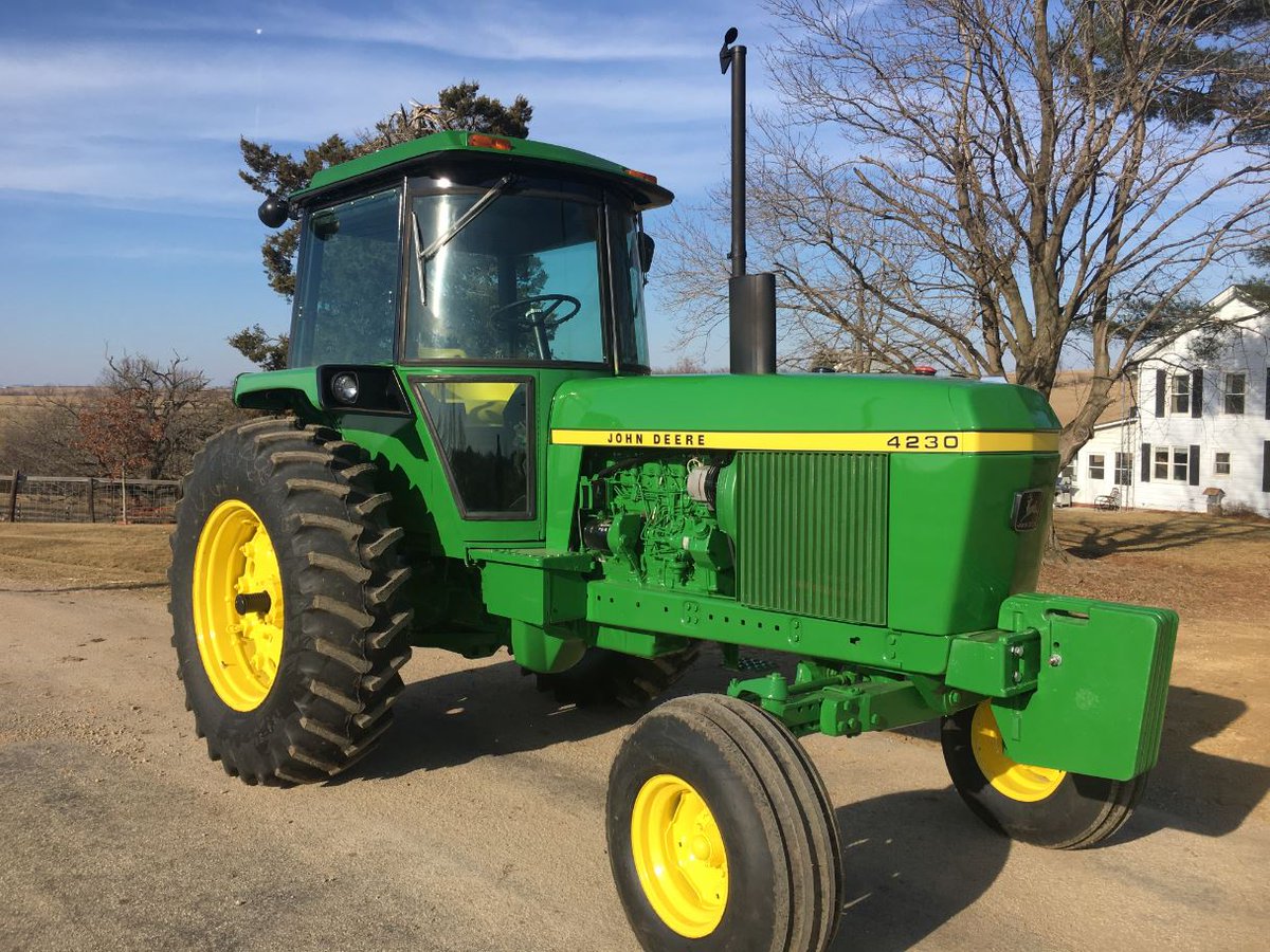 Greg Peterson For Sale By Owner In Illinois Just Listed Today Beautifully Restored 1973 Jd 4230 W 86 Hours Restored By Very Talented Young Man I Met Few Years Back