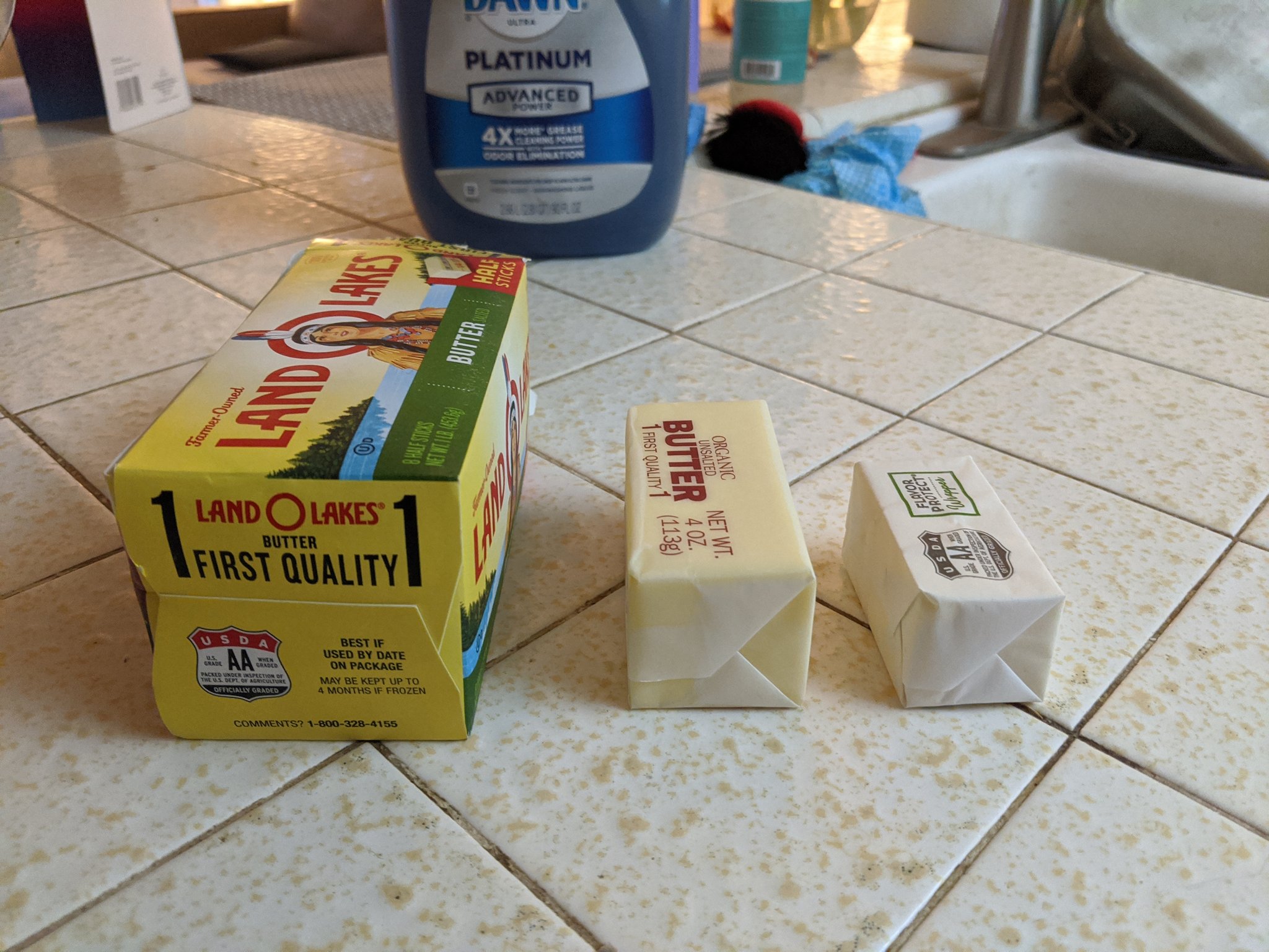 The East Coast And West Coast Have Different Sticks Of Butter