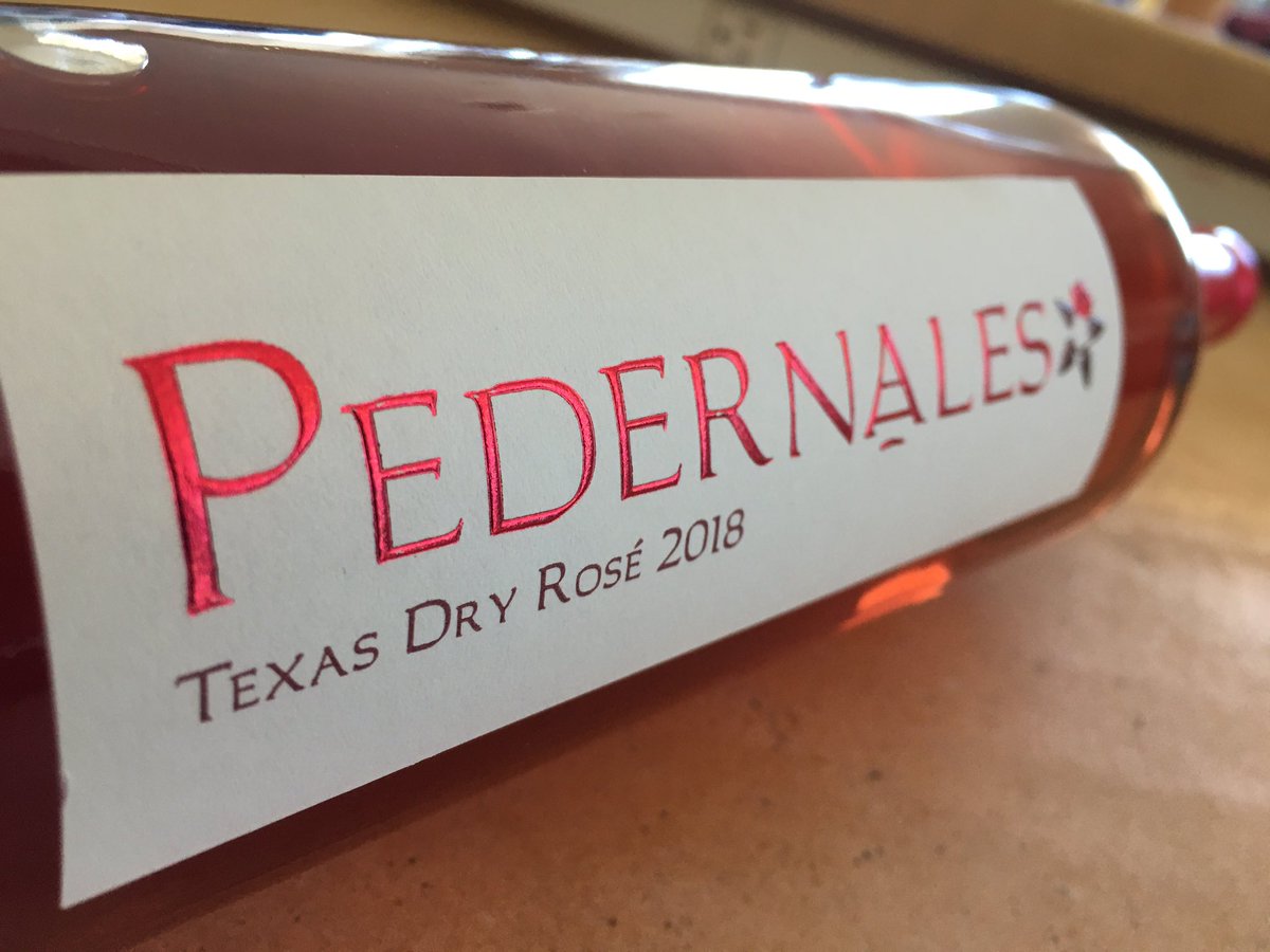 #TXwine I have really enjoyed sharing Texas Roses from <a href="/PedernalesWine/">Pedernales Cellars</a> with everyone. What is up next week?