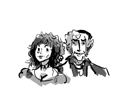 I found an old document that's nothing but unflattering portraits of Les Miserables characters and I'm a little obsessed 