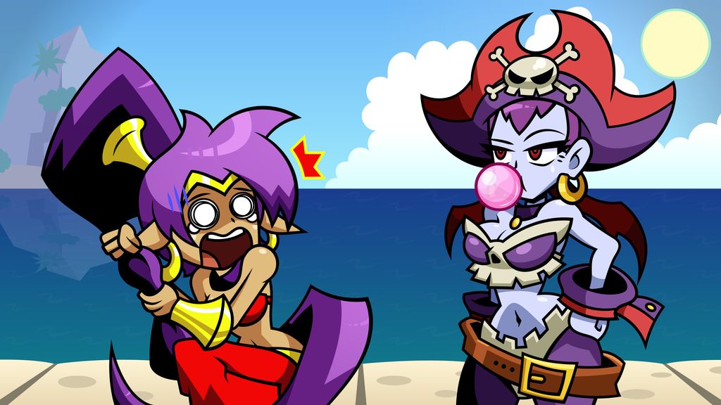 Shantae!『🔮』 on Twitter: &quot;❝You know, Risky Boots and I have had a lot of  battles against each-other in the past, but the scariest fight?❞ ❝She had a  gigantic monster that was made