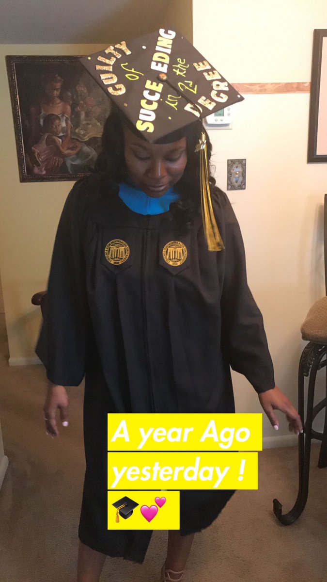 My last sew-in , graduation was sn outter body experience , ’17