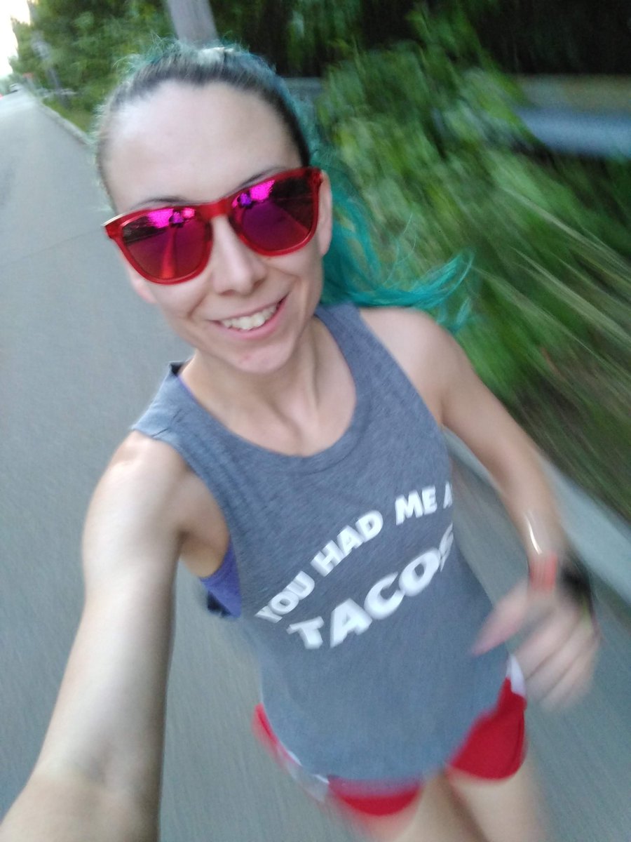 runnerantics's tweet photo. @BibRave A5: I'd like to think I look cool and speedy 😎😂 #BibChat https://t.co/k3VsMAqyvr