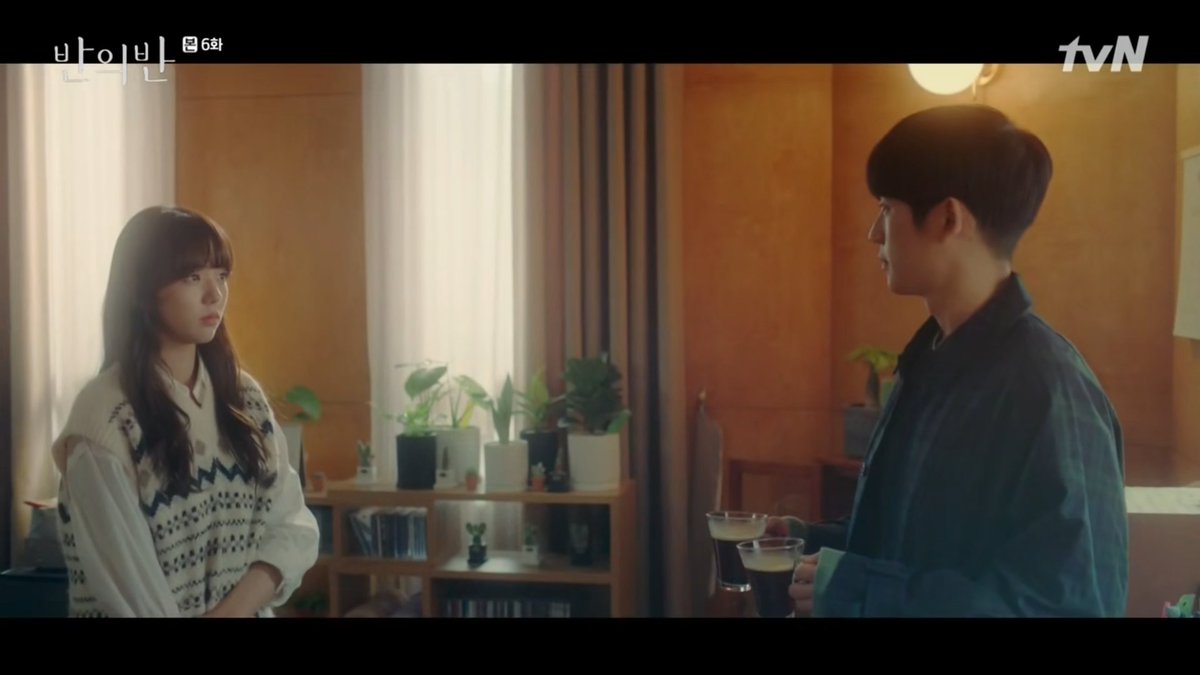 Pffft! OMG. Is he behaving this cute because he is happy to see her after so many days or is this his personality once you really get to know him? Both? Please, tell me it's both. #APieceOfYourMind  #JungHaeIn  #ChaeSooBin