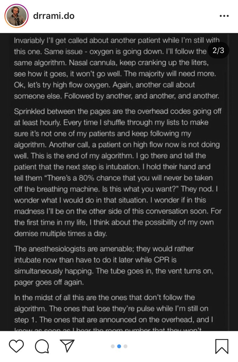 LactatedRingers's tweet photo. *trigger warning*

From an anonymous NYC resident. Probably the saddest thing I’ve read yet. https://t.co/1LOCE2bI1J
