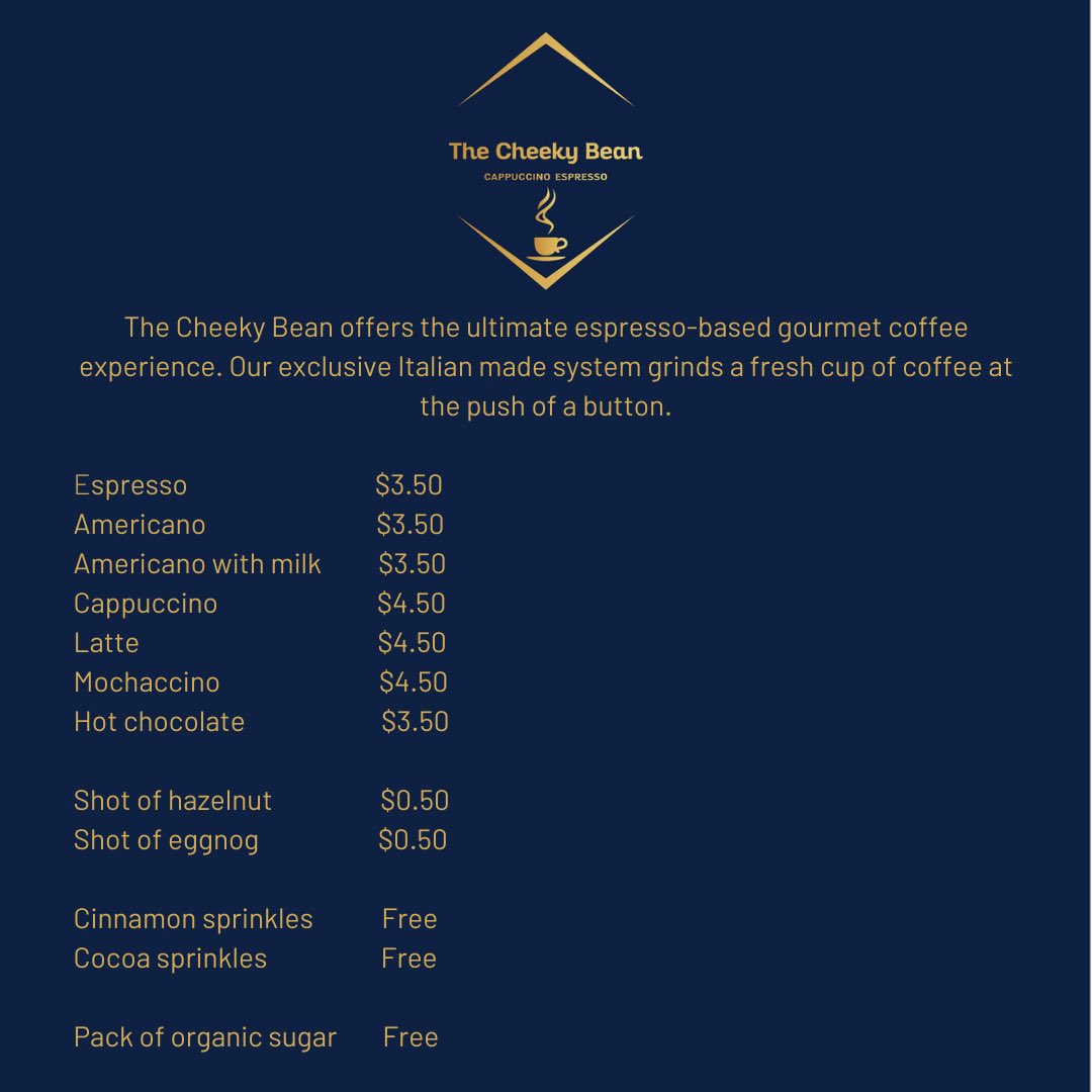 Rachel_Cheeks's tweet photo. Hey Saint John friends! If you are interested in having freshly made, espresso based beverages delivered to your front door, check out the Cheeky Bean! ☕️ https://t.co/T14wcnGWI9