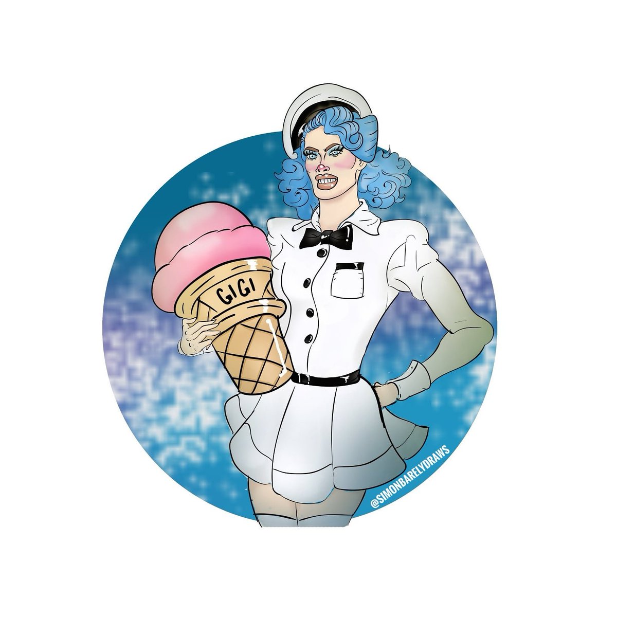 hecanbarelydraw's tweet photo. "I understand your concern, but I don't have the same concern"

- Miss Gigi Goode's frozen runway #RPDR12 https://t.co/o6q2Vprt72