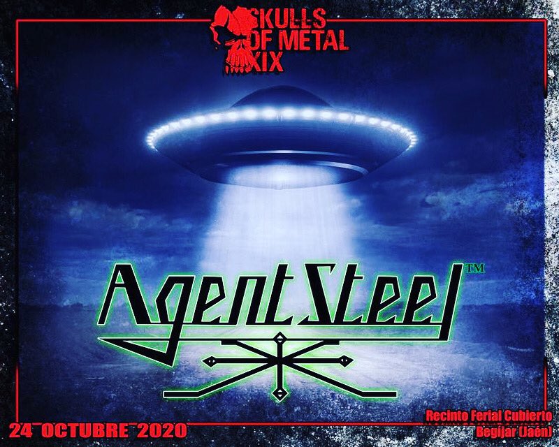 _AgentSteel's tweet photo. Prime Eon Media, in collaboration with Hueso Producciones, are proud to announce: 
An evening with the notorious Agent Steel!
#agentsteel #agentsofsteel #johncyriis #nogodzbeforeme #noothergodzbeforeme #agentsteel2020 #skullsofmetal #primeeonmedia #huesoproducciones https://t.co/6aJEDn2mVU