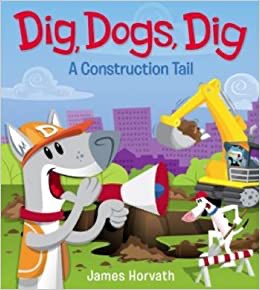 On the flip side, a subtle nod to go dog go on the construction tip. They build a park!