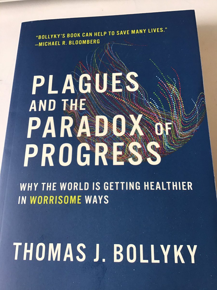ShaunCoffey's tweet photo. Invitation to share what you are reading today #ReadingInSelfIsolation Todays' read: Bollyky - Plagues and the Paradox of Progress
About: a timely look at the worldβs fight against infectious disease.
Invite 5 others @bill_fischer @MVEG001 @SisterSeaweed @gmopundit @festounmc https://t.co/3u7ysXwq09