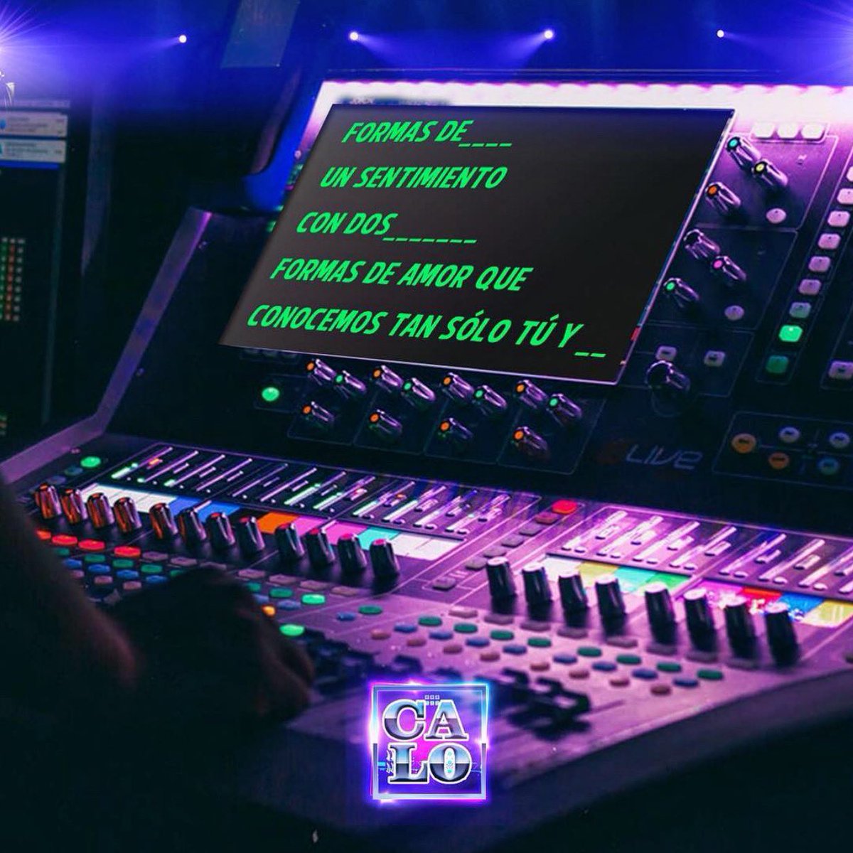 Formas de... 🎶💭