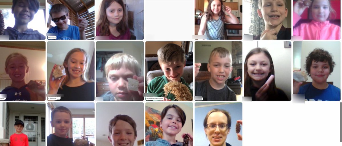 mcsdvirtual's tweet photo. Loved seeing what kind of solid objects our second graders found outside today! Their @Flipgrid video explanations were amazing! https://t.co/yIdqeN6Ip3