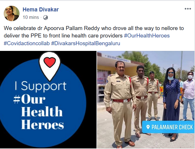 #MyHealthHero Dr Apoorva Pallam Reddy