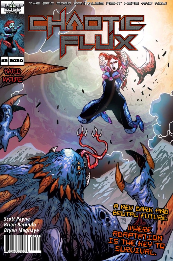 Chaotic Flux issue 2: Aliens vs Monsters part 2By  @FluxChaoticZithara is in a race against time to save an innocent family from a horrific mutant abomination.  https://www.indiegogo.com/projects/chaotic-flux-issue-2-aliens-vs-monsters-part-2