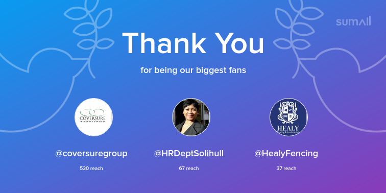 Coversure, Solihull tweet media