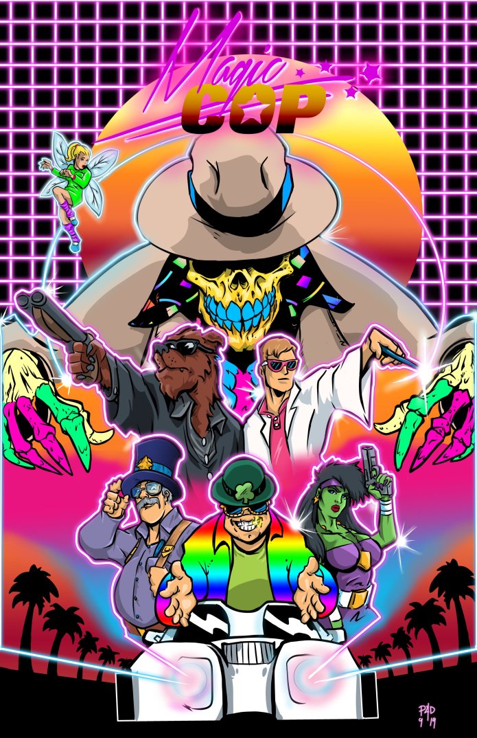MAGIC COP : Drop Dead Legs ComicBy  @Zaidninja &  @FillPopsFast cars, hot beach babes & hotter crime, the only detective with the spells to stop it, Magic Cop! https://www.indiegogo.com/projects/magic-cop-drop-dead-legs-comic