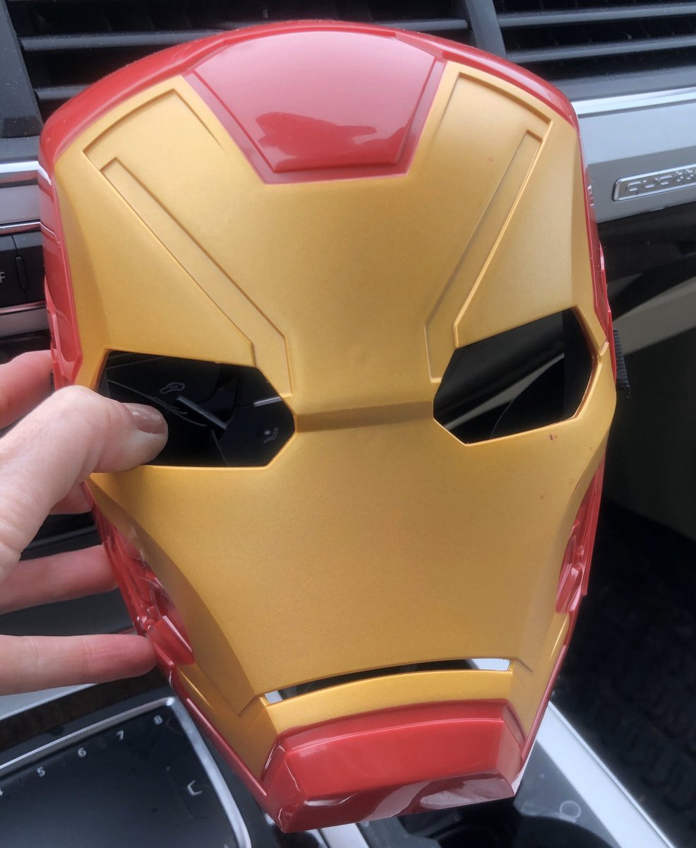Today my wife mentioned she needed to go to the grocery store.

4 yo - No! You can’t. There are sick people at the store. 

Wife - But I have to buy some food. 

4 yo - Well then you need to wear a mask.

And is what he gave her... 

#COVID19 #adorable #ironmom