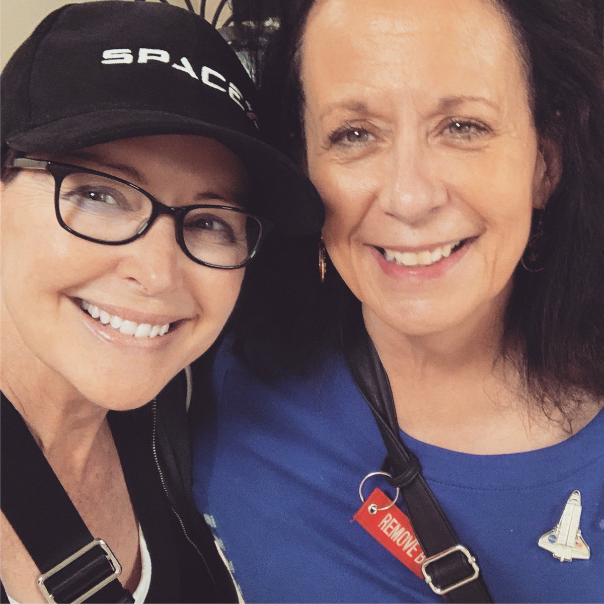 theresacross_'s tweet image. Proud to call this amazing women friend ... Jean Wright #sewsister #NASA #shuttleprogram #seamstress #KennedySpaceCenter @NASA