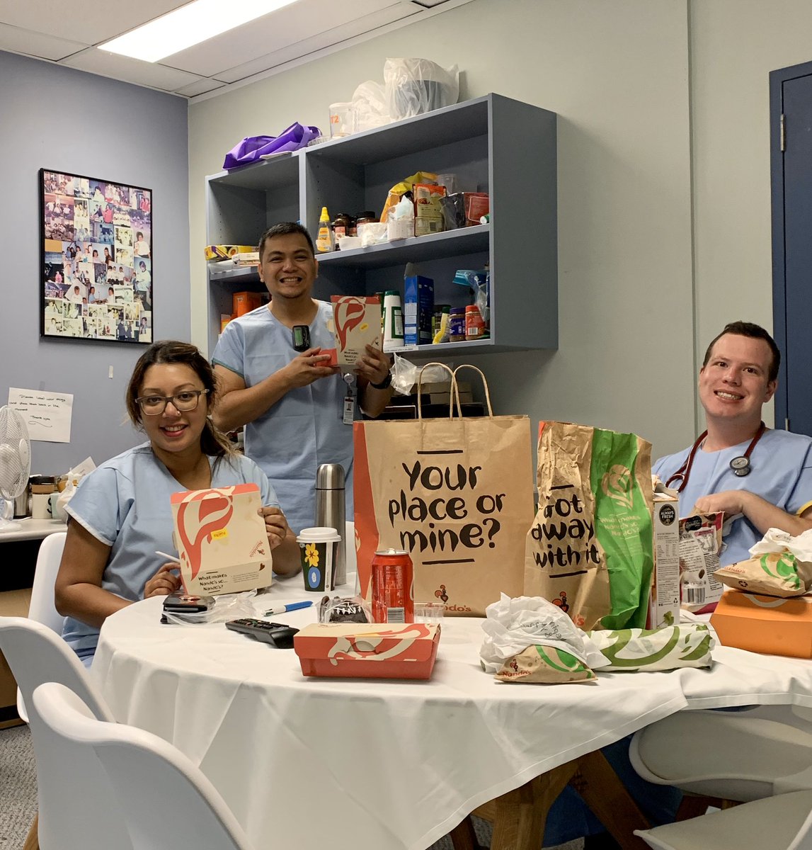 Thank you so much @NandosAUS for your generosity to us healthcare workers. ☺️