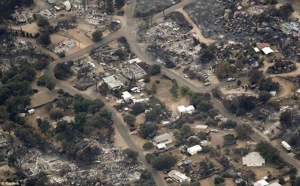 Kebakaran The Yarnell Hill akhirnya padam pada 10 July setelah menghanguskan kira-kira 8400 hektar tanah dan menghancurkan lebih dari 100 bangunan.