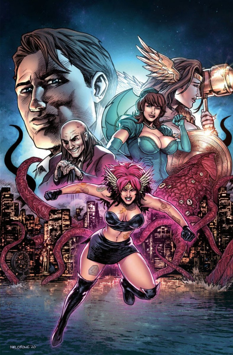 SUPER HAREM By  @RealBebubSexy ladies and Giant monsters!SPECIAL KARL O'ROWE COVER AVAILABLE FOR A LIMITED TIME!New campaign for only 15 days there's a special alt cover for SUPER HAREM!  https://igg.me/at/SuperHaremSP/x/18537132#/