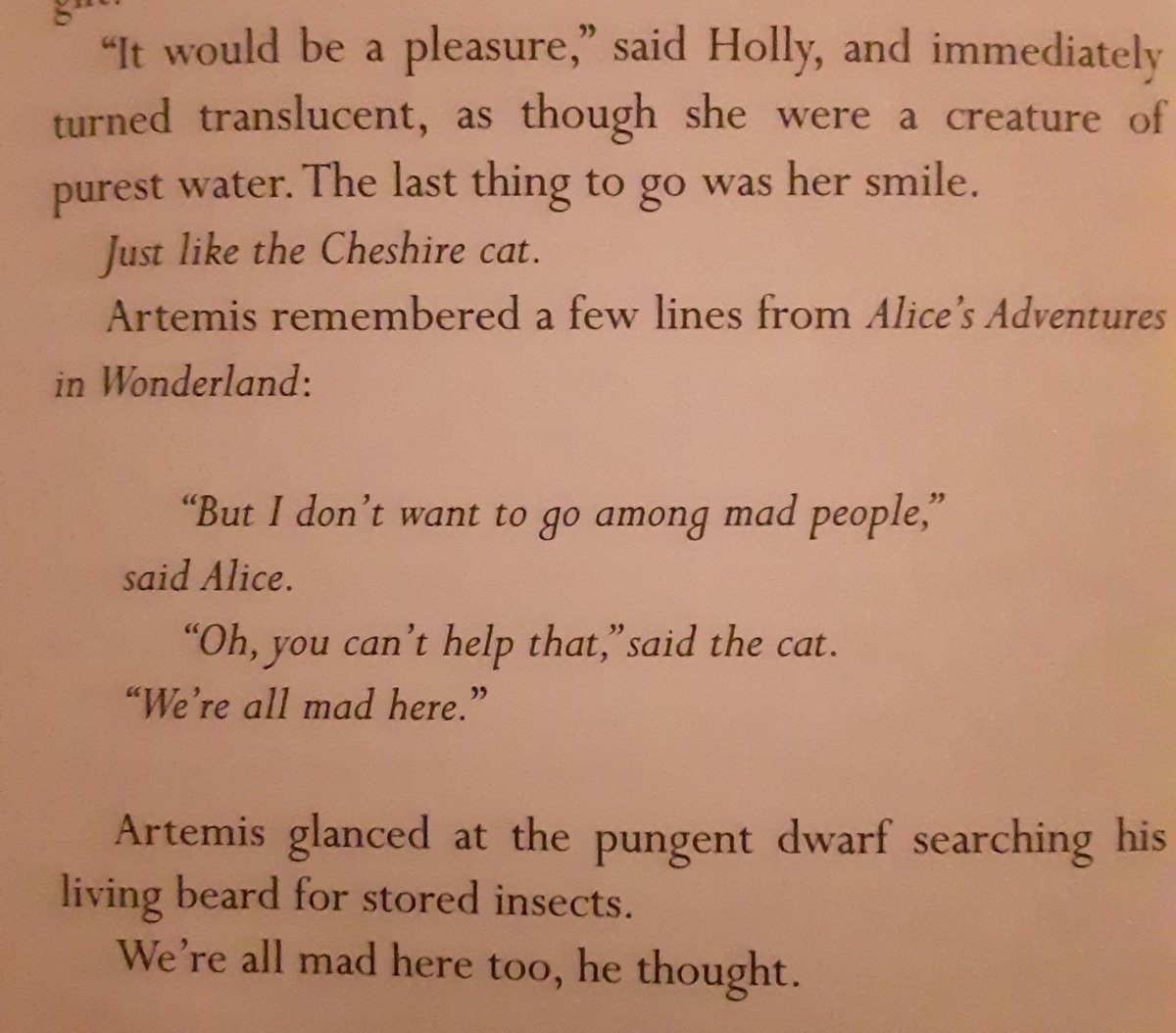 i mean in the next book you are kinda mad artemis 