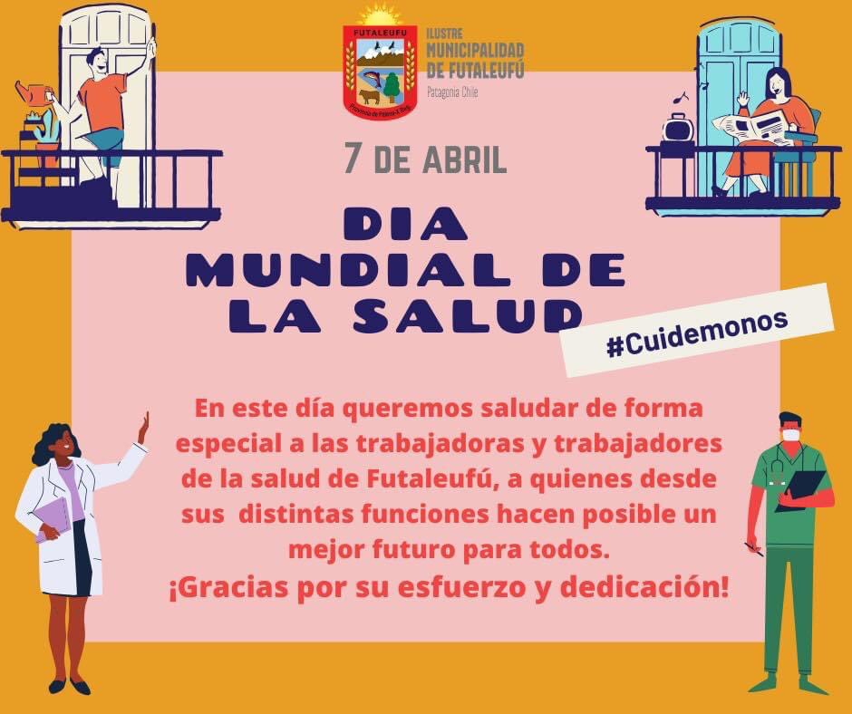 Hoy saludamos a nuestras trabajadoras y trabajadores de la salud #CoronavirusChile