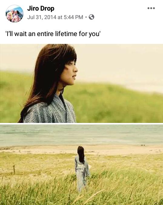 Aaa~ I saw my old fb posts back in 2014 about Rurouni Kenshin. Random fact: I discovered this movie through ONE OK ROCK's The Beginning! And I actually still don't recognize Takei Emi around this time (I only got familiar with her/know more about her after watching Asuko March).