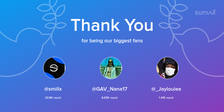 strvker_'s tweet photo. Our biggest fans this week: smiilx, GAV_Nana17, _Jaylouiee. Thank you! via https://t.co/mjAm8IyXp3 https://t.co/UQGoiiB5DZ