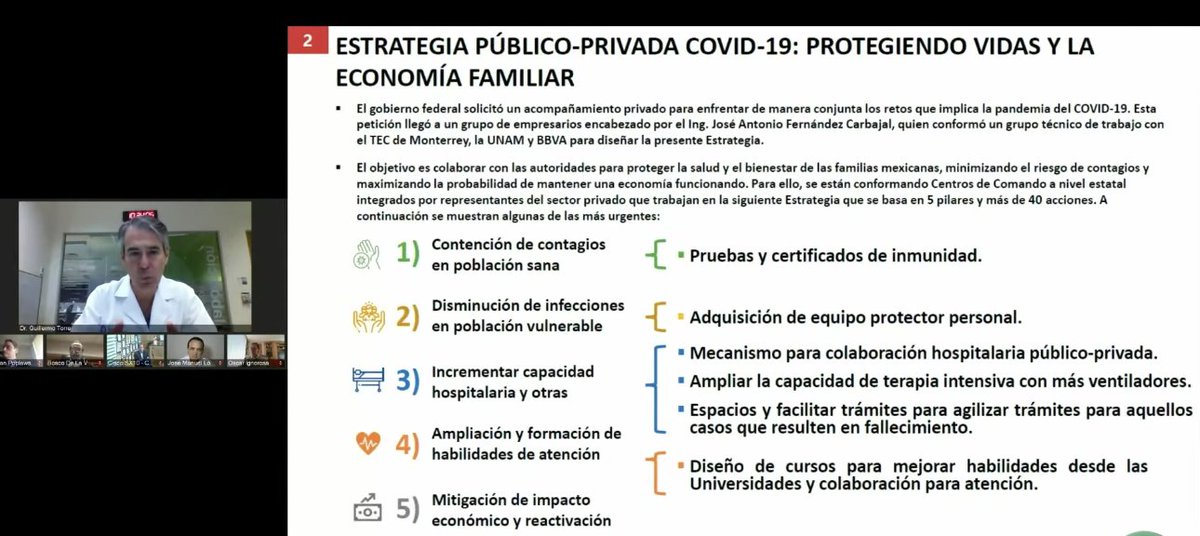HeyDoctora's tweet photo. Excelente opinión, medidas, estrategias por parte del Dr. Guillermo Torre. https://t.co/ngKZbik3YD