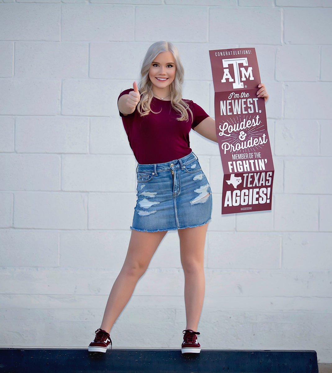 Tatum_Riddle_'s tweet photo. GIG EM 👍🏼
#tamu24 #aggiebound #whoop https://t.co/BMkqxrPic7