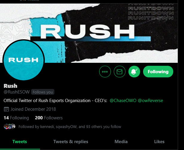 RushESOW's tweet photo. Thanks for 200 followers! We have some super big stuff coming up and can't wait to share it with all of you! https://t.co/Z7IArsD7SV